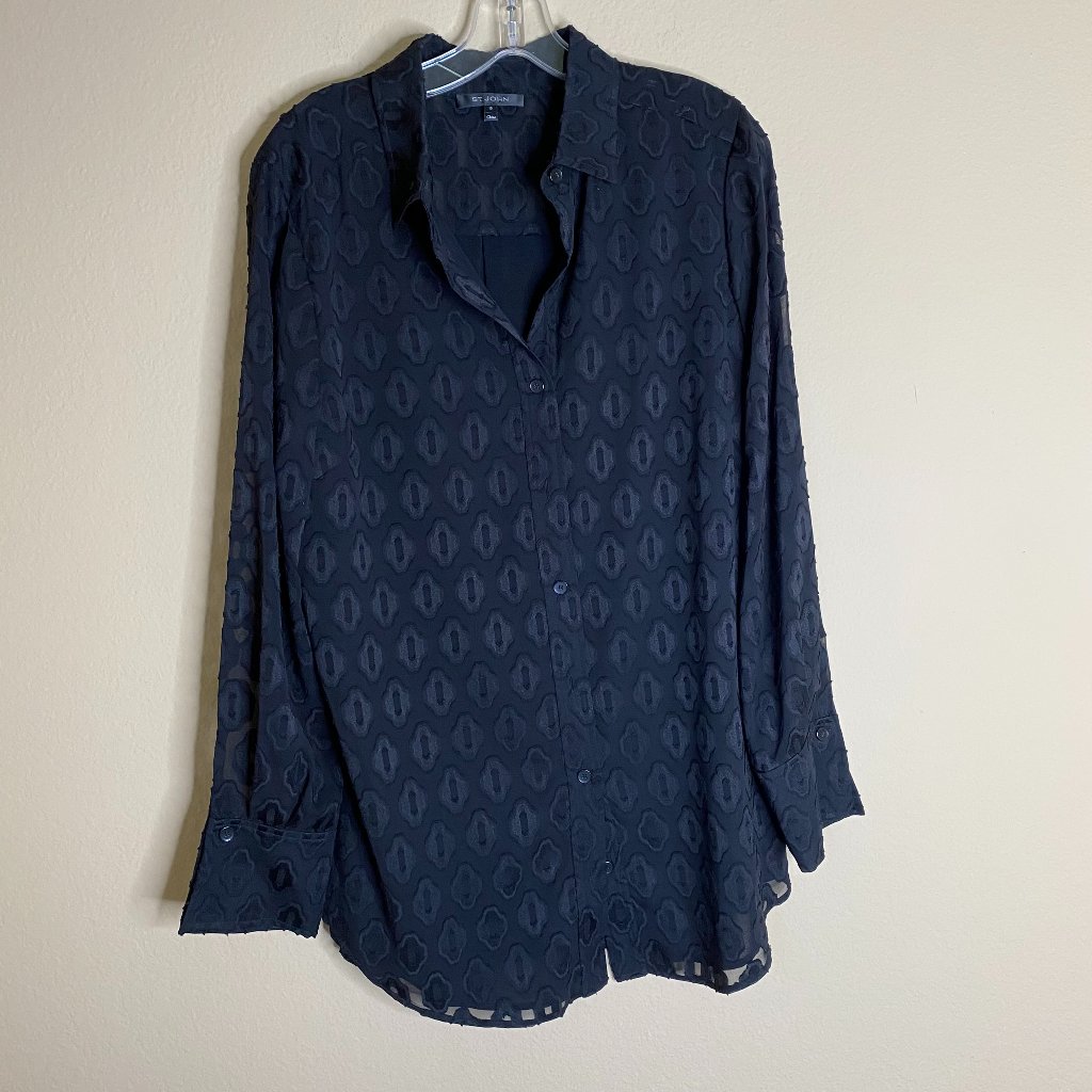 St John Button Down Blouse